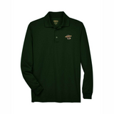 Wellington Brewery Men's LS Performance Pique Polo