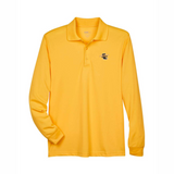 Wellington Brewery Men's LS Performance Pique Polo