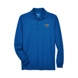 Wellington Brewery Men's LS Performance Pique Polo