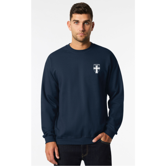 Bishop Mac Crewneck Sweatshirt- Celtics Crest
