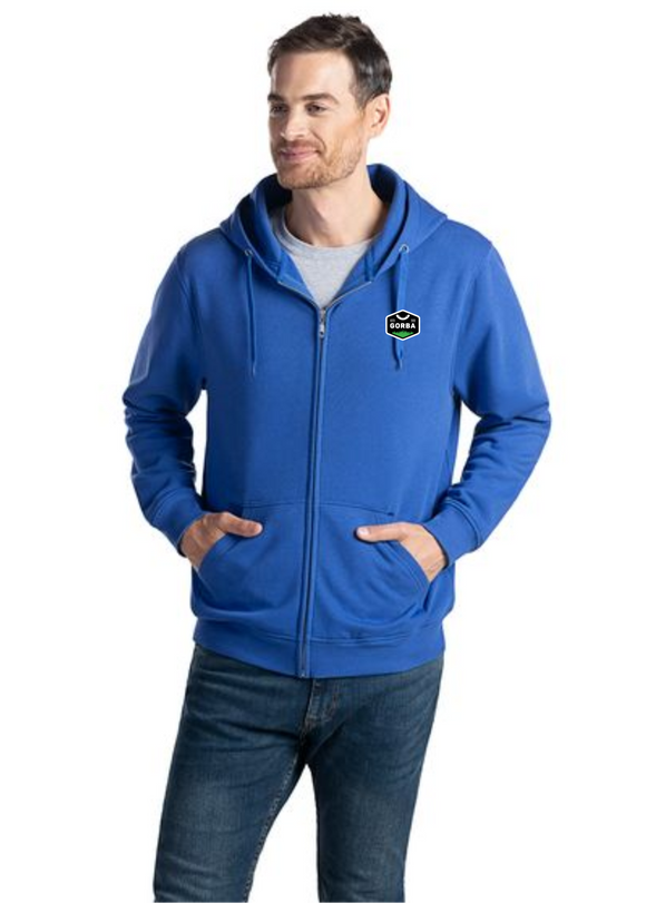 GORBA Adult Full Zip Hooded Sweatshirt