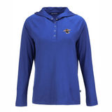 Wellington Brewery Women's Coastline Lightweight Hooded TShirt