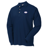 MML Men's Cotton Blend Long Sleeve Polo