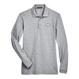MML Men's Cotton Blend Long Sleeve Polo