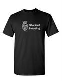 Student Housing Men's Cotton T-Shirt - Front Silkscreen