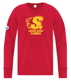 Sacred Heart Youth Long Sleeve Cotton T-shirt