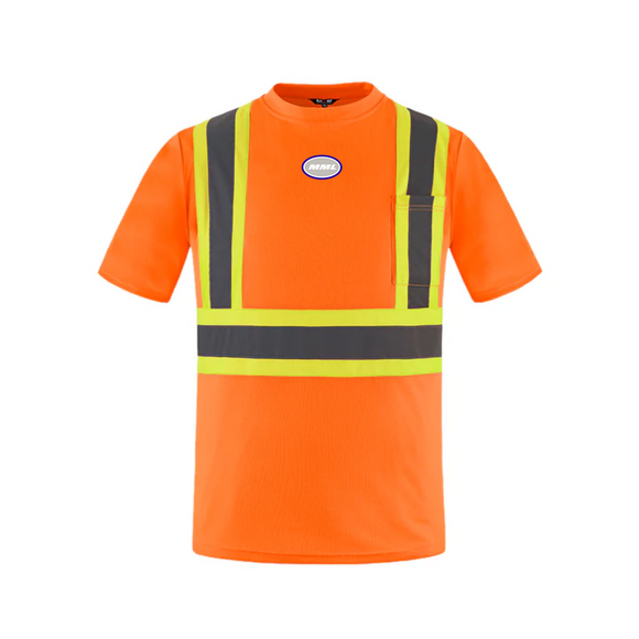 MML Hi-Viz Polyester Mesh Short Sleeve T-Shirt