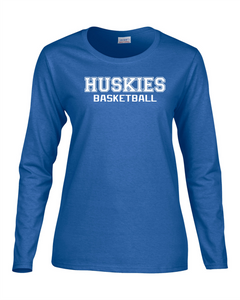 Haldimand Huskies Women's Basketball Long Sleeve T-Shirt